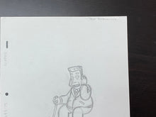 Load image into Gallery viewer, The Simpsons - Original drawing of Kent Brockman