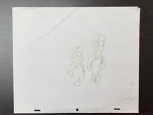 Load image into Gallery viewer, The Super Mario Bros. Super Show! (1989) - Original Animation Drawing
