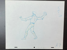Load image into Gallery viewer, The Superman/Aquaman Hour of Adventure - Original animation drawing of Aquaman