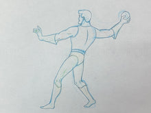 Load image into Gallery viewer, The Superman/Aquaman Hour of Adventure - Original animation drawing of Aquaman