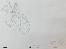 Load image into Gallery viewer, The Superman/Aquaman Hour of Adventure - Original animation drawing of Aquaman