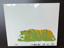 Load image into Gallery viewer, He-Man and the Masters of the Universe - Original cel and drawing of Battle Cat