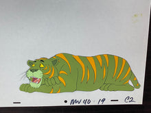 Load image into Gallery viewer, He-Man and the Masters of the Universe - Original cel and drawing of Battle Cat
