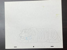 Load image into Gallery viewer, He-Man and the Masters of the Universe - Original cel and drawing of Battle Cat