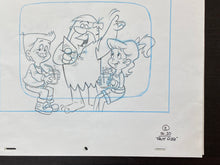 Load image into Gallery viewer, The Flintstones - 2 x Original drawings of Bernard "Barney" Rubble