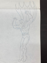 Load image into Gallery viewer, The Adventures of Batman - Original drawing of Batman, XL