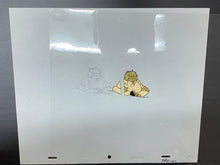 Load image into Gallery viewer, Pink Panther in China, 2 original animation cels and drawings