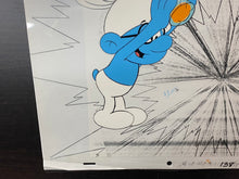 Load image into Gallery viewer, The Smurfs - Original animation cel and background