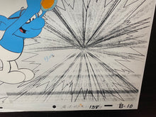 Load image into Gallery viewer, The Smurfs - Original animation cel and background