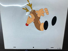 Load image into Gallery viewer, Pink Panther Christmas episode - 2 original animation cels and drawings