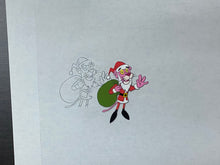 Load image into Gallery viewer, Pink Panther Christmas episode - 2 original animation cels and drawings