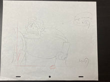 Load image into Gallery viewer, SpongeBob SquarePants (1999) - Original animation drawing of Mermaid Man