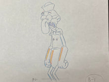 Load image into Gallery viewer, SpongeBob SquarePants (1999) - Original animation drawing of Barnacle Boy