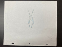 Load image into Gallery viewer, SpongeBob SquarePants (1999) - Original animation drawing of Sheldon J. Plankton