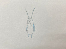 Load image into Gallery viewer, SpongeBob SquarePants (1999) - Original animation drawing of Sheldon J. Plankton