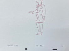 Load image into Gallery viewer, The Simpsons - Original drawing of Lindsey Naegle