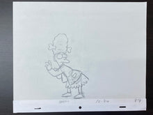 Load image into Gallery viewer, The Simpsons - Original drawing of Sideshow Mel
