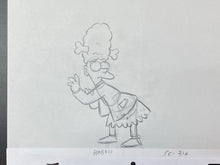 Load image into Gallery viewer, The Simpsons - Original drawing of Sideshow Mel