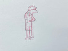 Load image into Gallery viewer, The Simpsons - Original drawing of Moe Szyslak