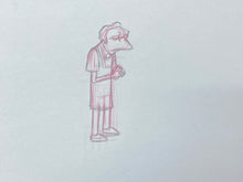 Load image into Gallery viewer, The Simpsons - Original drawing of Moe Szyslak