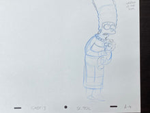 Load image into Gallery viewer, The Simpsons - Original drawing of Marge and Maggie Simpson