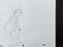 Load image into Gallery viewer, The Simpsons - Original drawing of Marge Simpson