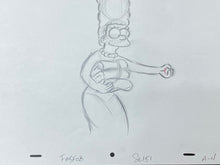 Load image into Gallery viewer, The Simpsons - Original drawing of Marge Simpson