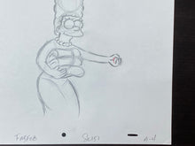Load image into Gallery viewer, The Simpsons - Original drawing of Marge Simpson
