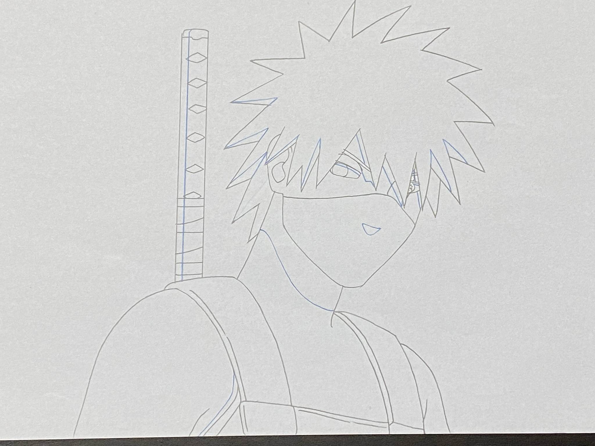 How To Draw Kakashi Hatake With Ease!, Naruto Shippuden
