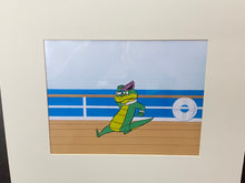 Load image into Gallery viewer, Wally Gator - Original cel with copy background of Wally Gator
