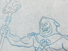 Load image into Gallery viewer, He-Man and the Masters of the Universe - Original drawing of Skeletor