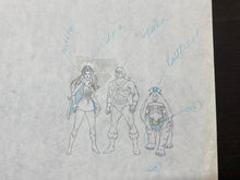 Load image into Gallery viewer, He-Man and the Masters of the Universe - Original drawing of He-Man and She-Ra