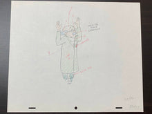 Load image into Gallery viewer, Tintin - Original drawing of Professeur Tournesol (in color)