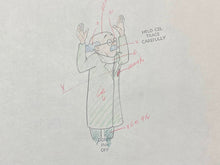 Load image into Gallery viewer, Tintin - Original drawing of Professeur Tournesol (in color)