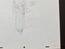 Load image into Gallery viewer, Tintin - Original drawing of Professeur Tournesol (in color)