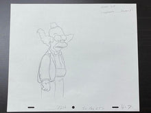 Load image into Gallery viewer, The Simpsons - Original drawing of Krusty the Clown