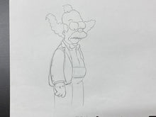 Load image into Gallery viewer, The Simpsons - Original drawing of Krusty the Clown