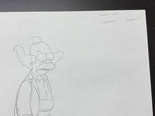 Load image into Gallery viewer, The Simpsons - Original drawing of Krusty the Clown