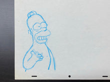 Load image into Gallery viewer, The Simpsons - Original drawing of Homer Simpson (90's)