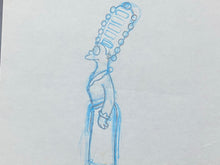 Load image into Gallery viewer, The Simpsons - Original drawing of Marge Simpson (90's)