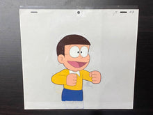 Load image into Gallery viewer, Doraemon - Original animation cel and drawing of Nobita Nobi