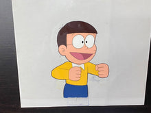 Load image into Gallery viewer, Doraemon - Original animation cel and drawing of Nobita Nobi