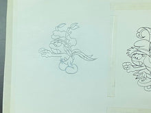 Load image into Gallery viewer, The Smurfs - Original animation drawing