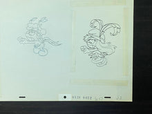 Load image into Gallery viewer, The Smurfs - Original animation drawing