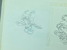Load image into Gallery viewer, The Smurfs - Original animation drawing