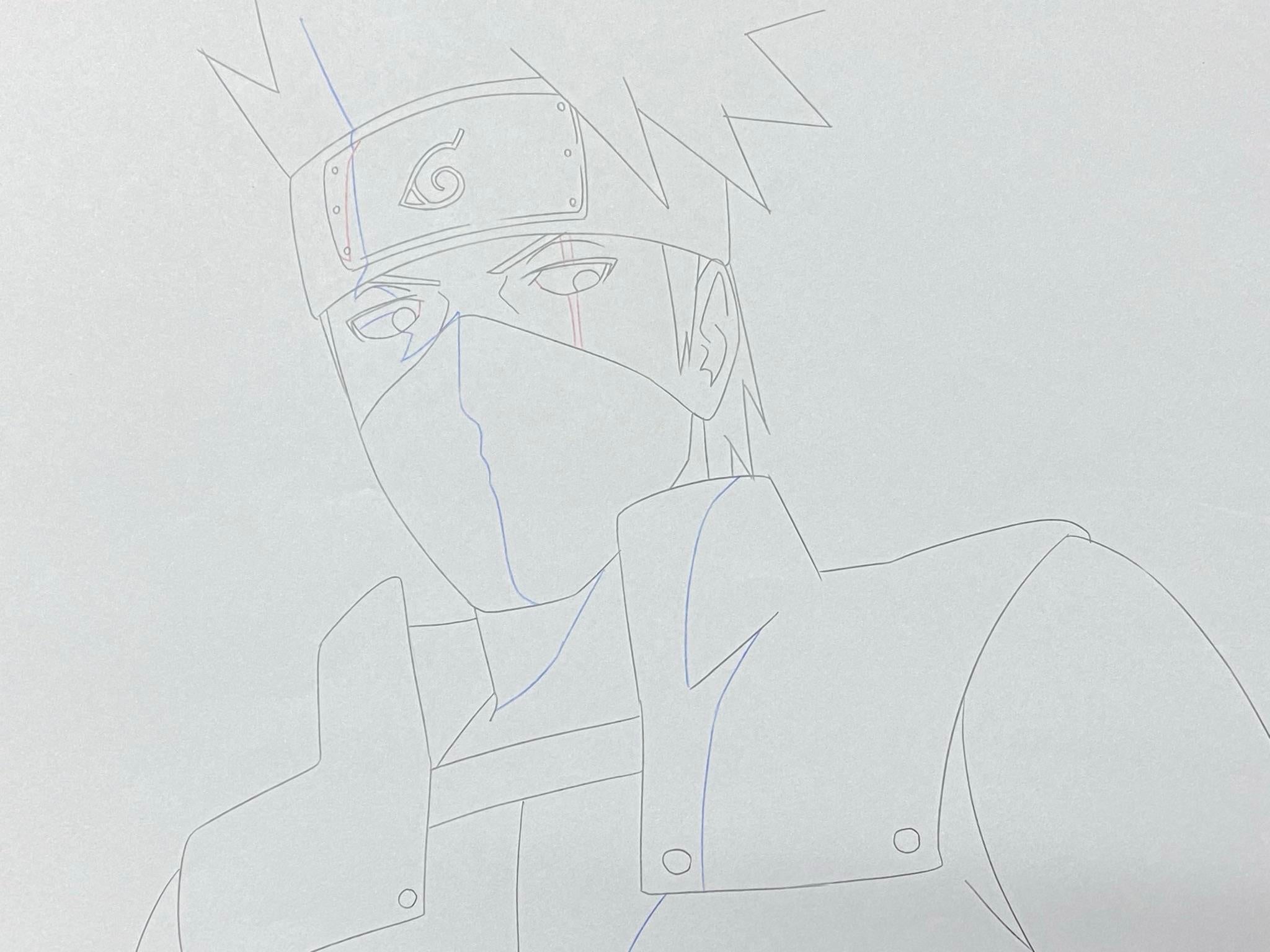 Naruto Kakashi Hatake Canvas Print