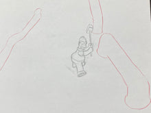 Load image into Gallery viewer, The Simpsons - Original drawing of Homer Simpson