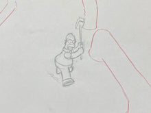 Load image into Gallery viewer, The Simpsons - Original drawing of Homer Simpson