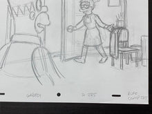 Load image into Gallery viewer, The Simpsons - Original drawing of Homer and Marge Simpson (Episode: Mommie Beerest, 2005)