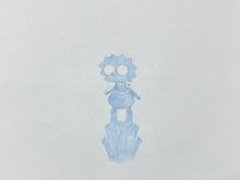 Load image into Gallery viewer, The Simpsons - Original drawing of Lisa Simpson